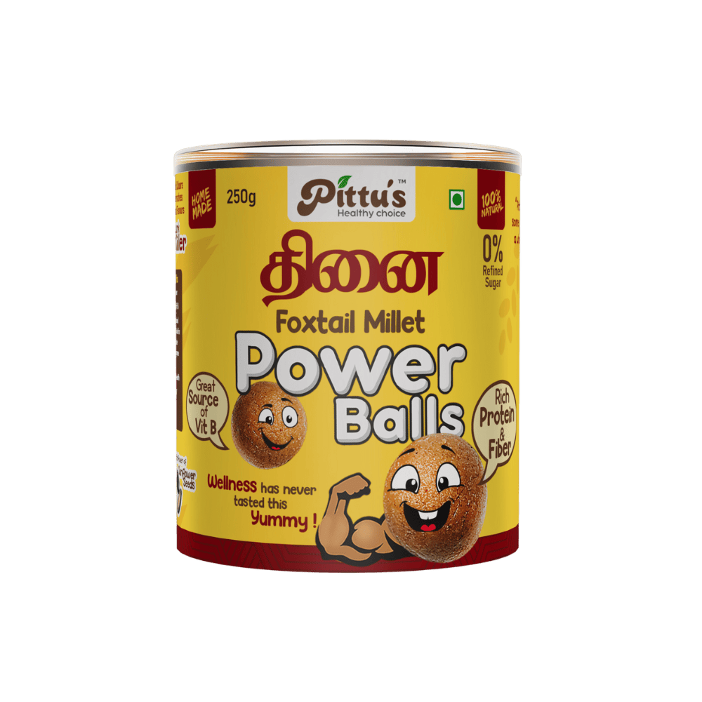Pittu’s Thinai Power Balls
