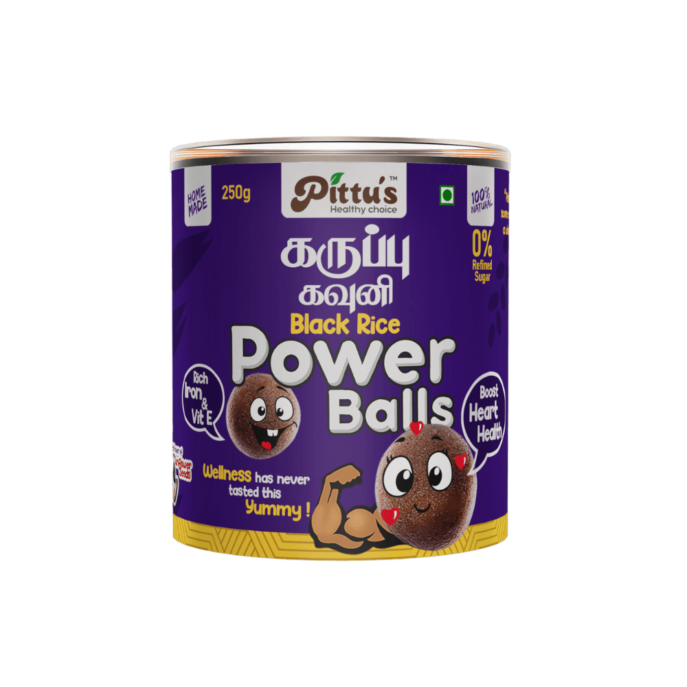 Karuppu Kavuni (Black Rice) Power Balls