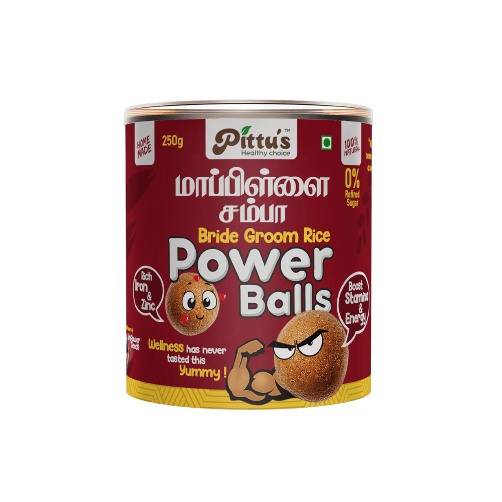 Maapillai Samba (Bride Groom Rice) Power Balls