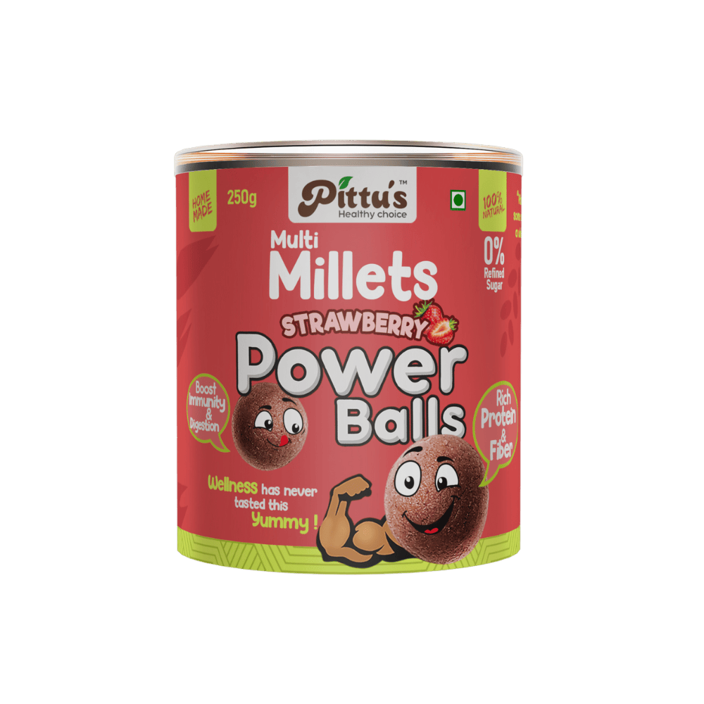 Strawberry Power Balls