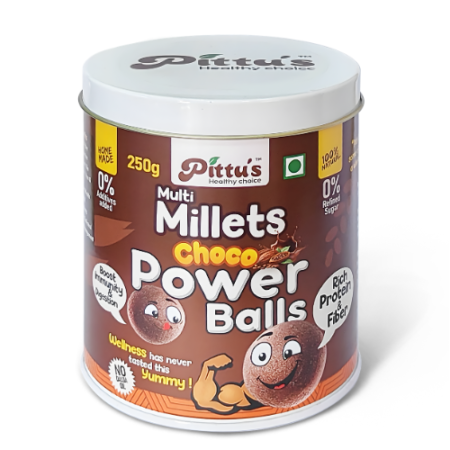 Multi Millets Choco Power Balls